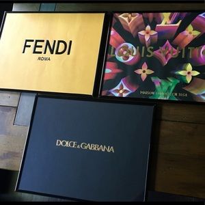 Louis Vuitton, Fendi, Dolce & Gabbana Bag set
